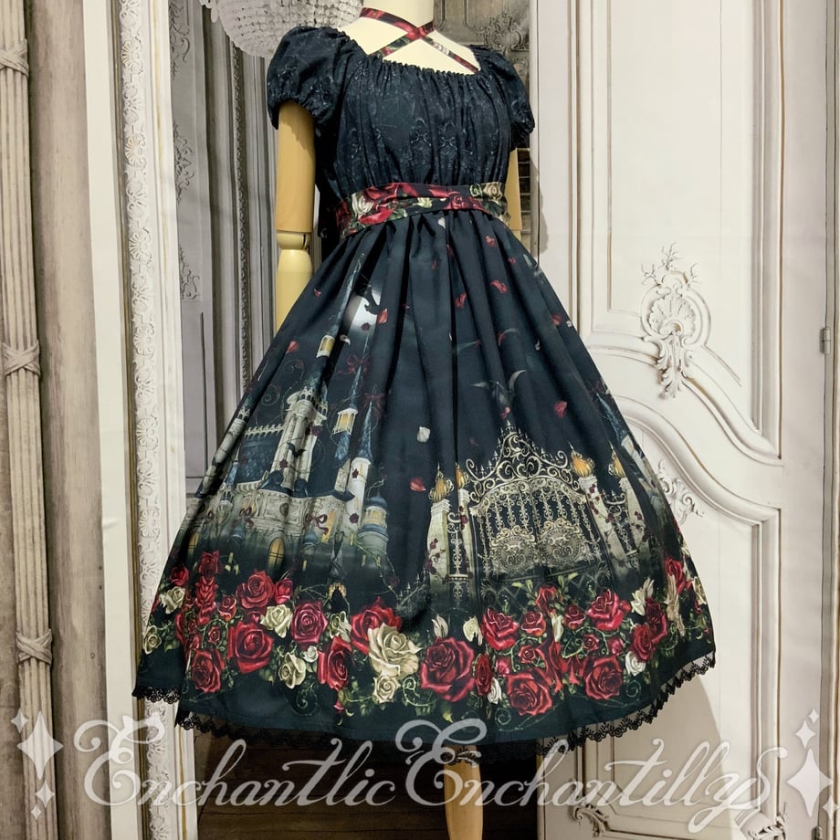 Rose Castle Invitation from the Duke of Bat dress | Enchantlic Enchantilly  | Wunderwelt Fleur - Online Boutique for Gothic u0026 Lolita Fashion