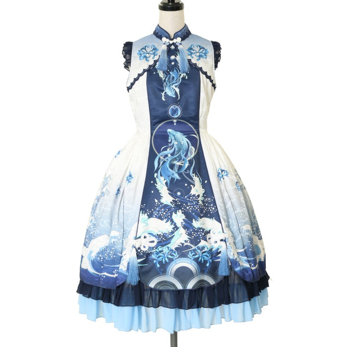 USED】【Sサイズ】「玄武」チャイナ風ワンピース | R-SERIES Wunderwelt Online Shop - Gothic &  Lolita Second-hand Clothing