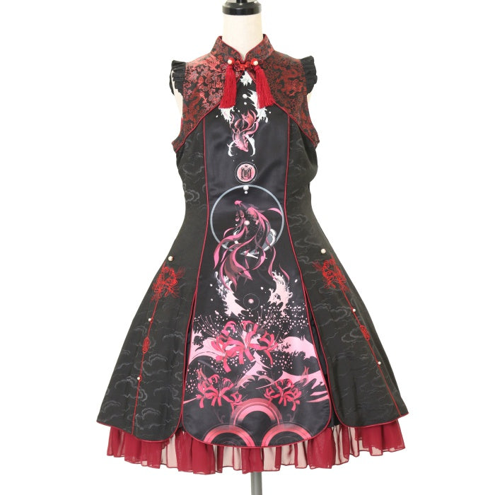 USED】【Mサイズ】「玄武」チャイナ風ワンピース-Special | R-SERIES Wunderwelt Online Shop -  Gothic & Lolita Second-hand Clothing