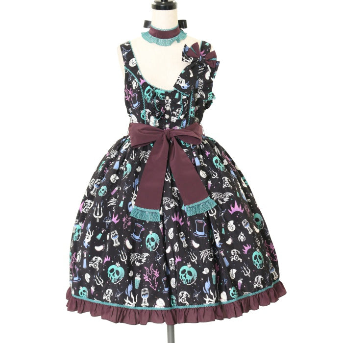 USED】Disney villains / ジャンパースカートセット | metamorphose | ロリータ ゴスロリブランド服・古着の通販は ワンダーウェルト