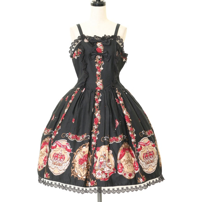 USED】いばらうさぎのペイサージュ柄ジャンパースカートⅡ型 | ALICE and the PIRATES Wunderwelt Online  Shop - Gothic & Lolita Second-hand Clothing