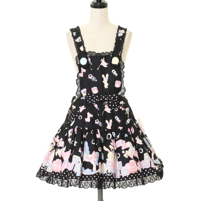 USED】Dreamy ベビールームサロペット | Angelic Pretty Wunderwelt Online Shop - Gothic &  Lolita Second-hand Clothing