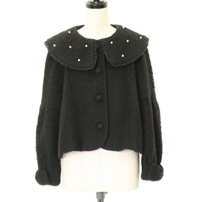 USED】パールカラーシャギーショートコート | Maria pipi Wunderwelt Online Shop - Gothic &  Lolita Second-hand Clothing