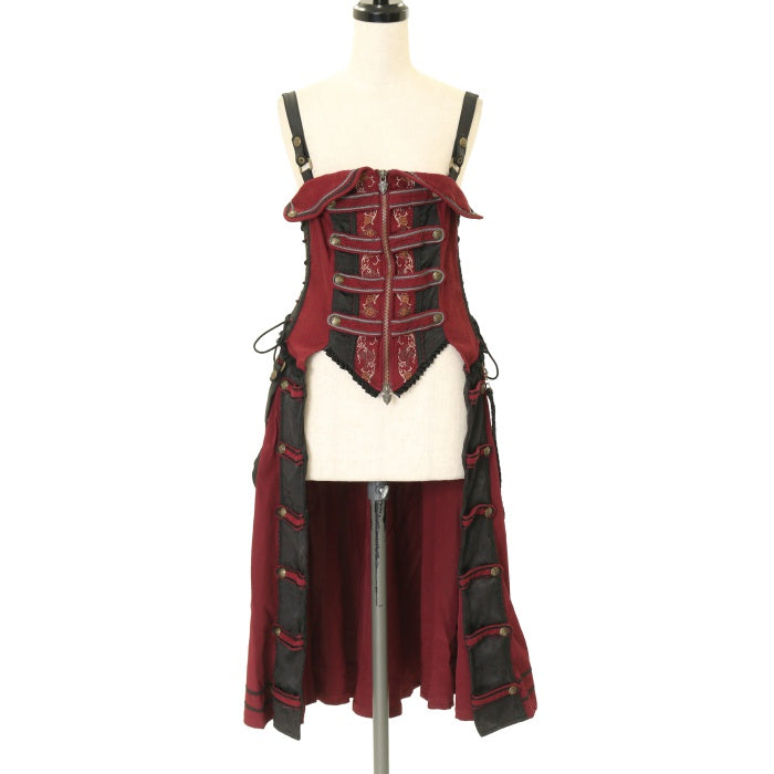 USED】ONESTE ジャガード切替ナポレオン風コルセットオーバードレス | Ozz On Wunderwelt Online Shop -  Gothic & Lolita Second-hand Clothing