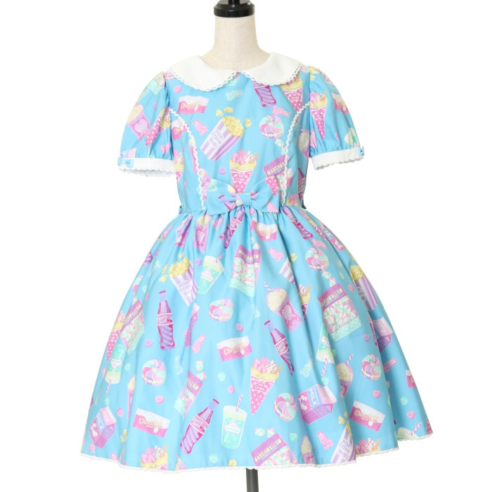 USED】Fancy Candyワンピース | Angelic Pretty | ロリータ ゴスロリブランド服・古着の通販はワンダーウェルト