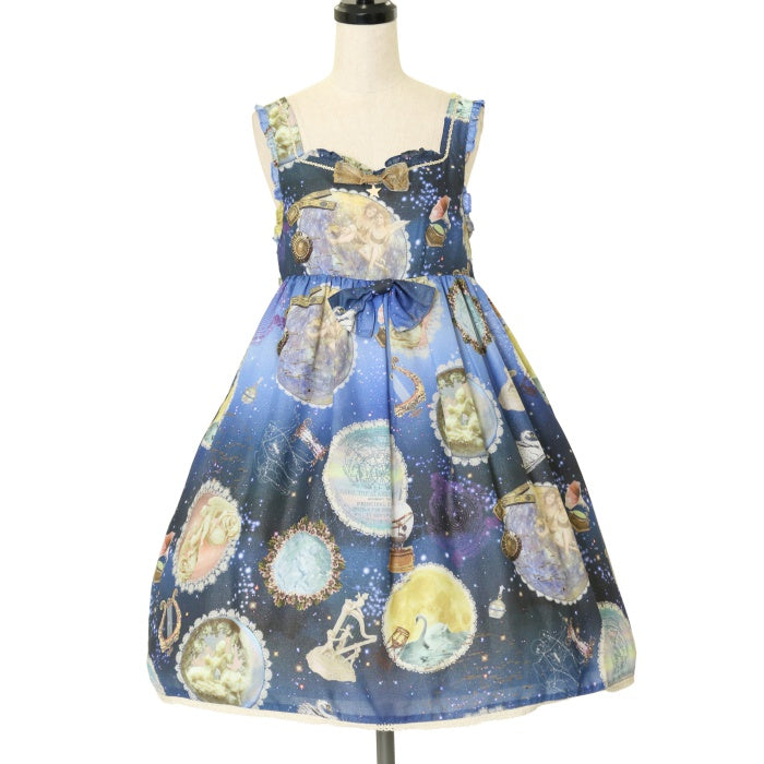 USED】天体のHarmonia〜天使の如く歌う星界の旋律〜柄Vegaジャンパースカート | BABY, THE STARS SHINE BRIGHT  Wunderwelt Online Shop - Gothic & Lolita Second-hand Clothing