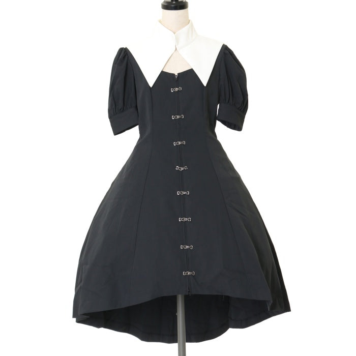 USED】クラリッサ半袖ワンピース（黒×白） | ATELIER BOZ Wunderwelt Online Shop - Gothic &  Lolita Second-hand Clothing