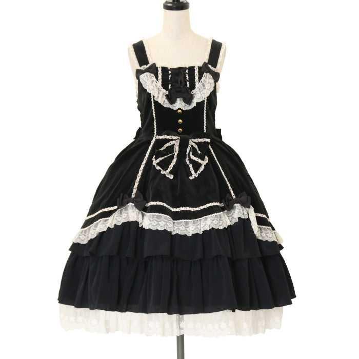 USED】別珍セシリアジャンパースカート | metamorphose Wunderwelt Online Shop - Gothic &  Lolita Second-hand Clothing