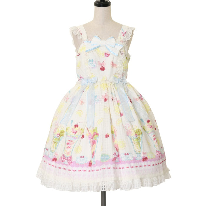 USED】Dreamy Parfaitジャンパースカート | Angelic Pretty | ロリータ  ゴスロリブランド服・古着の通販はワンダーウェルト