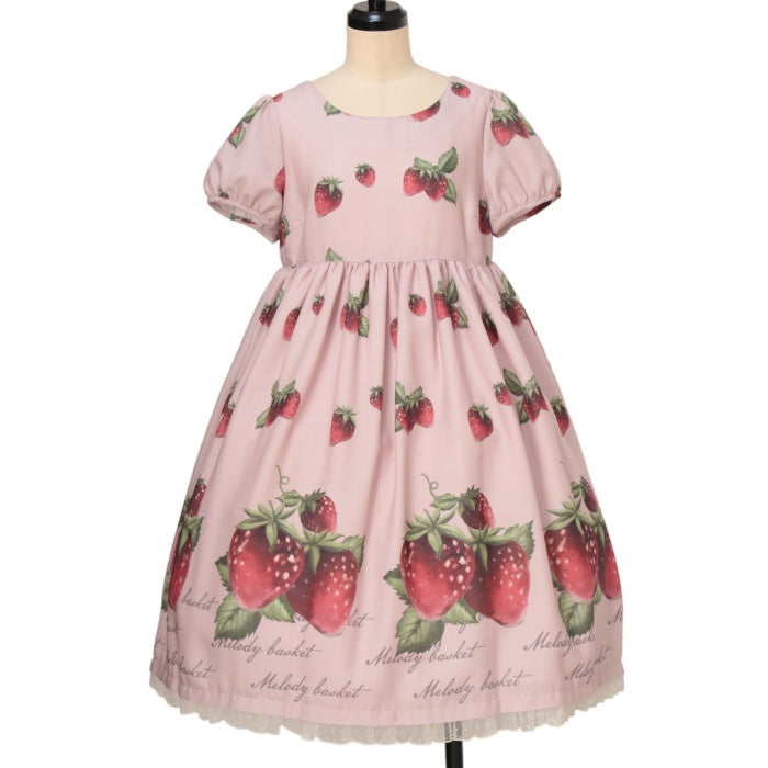 USED】Natural Strawberry dress | Melody BasKet | ロリータ ゴスロリ ...