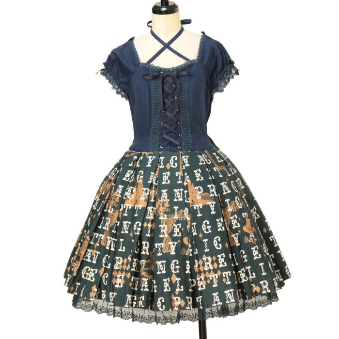 USED】Moon Night Theaterワンピース | Angelic Pretty | ロリータ  ゴスロリブランド服・古着の通販はワンダーウェルト