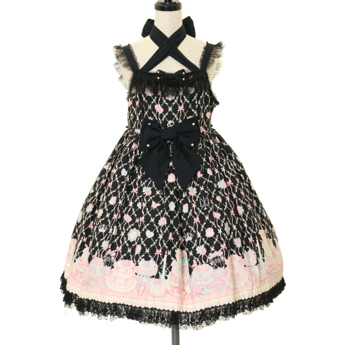 Angelic Pretty ホルターネックジャンパースカート-