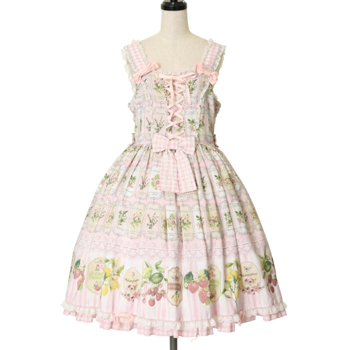 USED】vintage fruit バッスルジャンパースカート | metamorphose