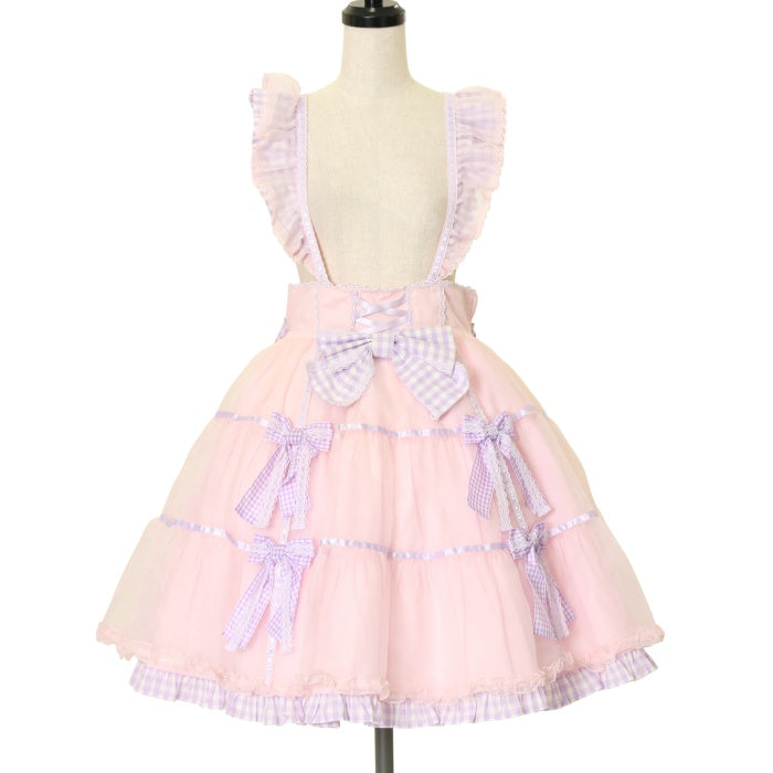 USED】Puffギンガムスカート | Angelic Pretty | ロリータ ゴスロリ ...