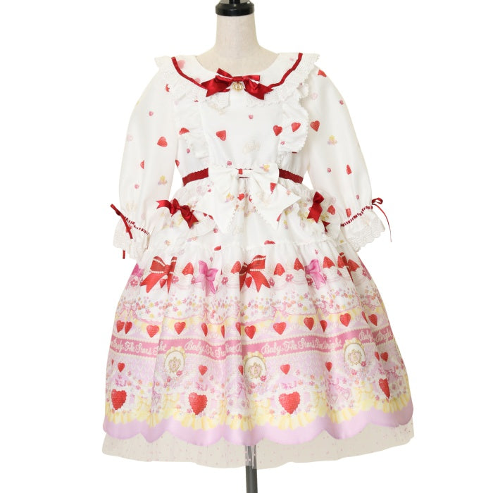 USED】Strawberry Sweetheart Cake柄ワンピース | BABY, THE STARS SHINE BRIGHT  Wunderwelt Online Shop - Gothic & Lolita Second-hand Clothing