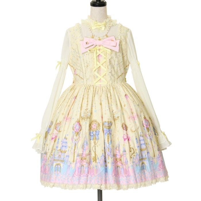 USED】Magic Princessワンピース | Angelic Pretty Wunderwelt Online Shop - Gothic u0026  Lolita Second-hand Clothing