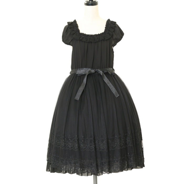 USED】M+Cross Roseフォレストワンピース(黒×黒) | Moi-même-Moitié Wunderwelt Online Shop -  Gothic & Lolita Second-hand Clothing