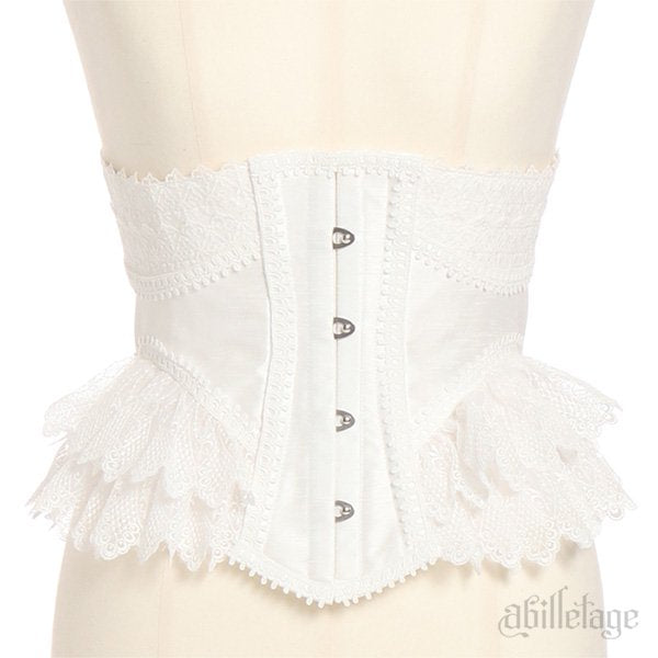 Noir Croix Corset | abilletage | Wunderwelt Fleur - Online