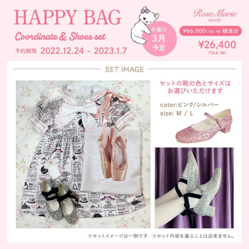 Happy Bag♡（ハッピーバッグ）Coordinate & shoes Set