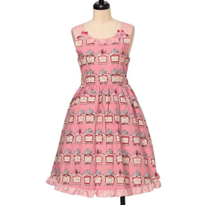 USED】【160cm】瓶柄ジャンパースカート| Shirley Temple Wunderwelt