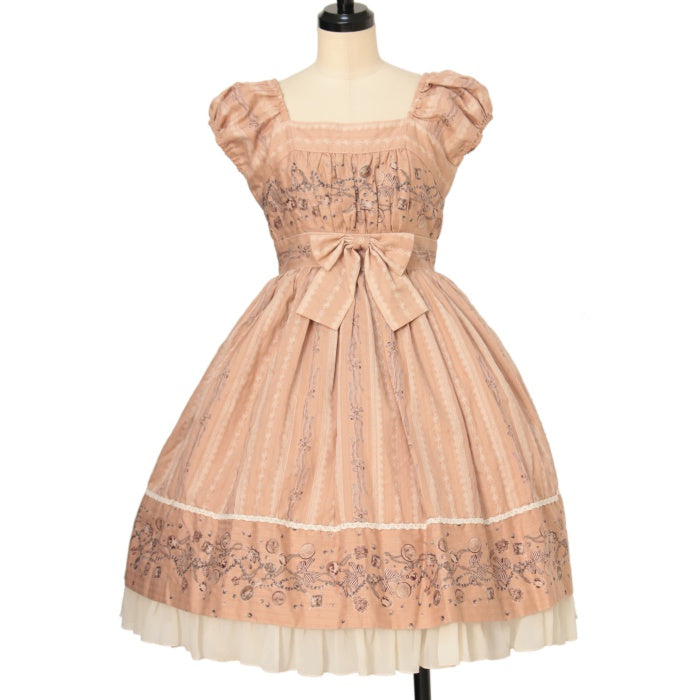 USED】ジュエルリボンパフスリーブドレス | Victorian Maiden ...