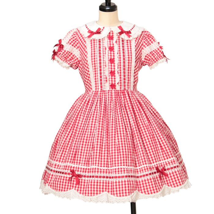 USED】ギンガムTea Party Set | Angelic Pretty | ロリータ ゴスロリ