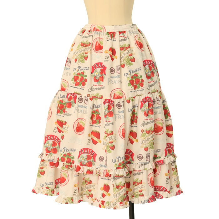 USED】Vintage Strawberry ロングスカート | Emily Temple cute ...