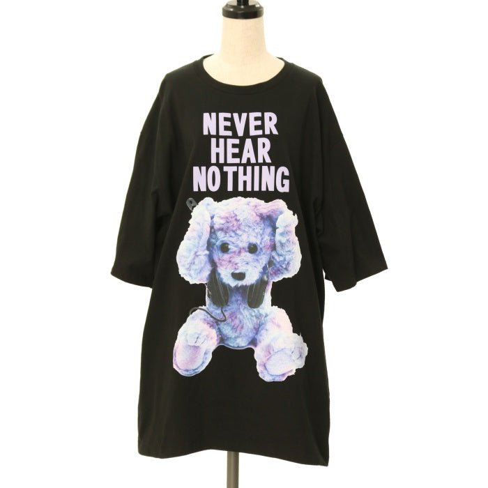 USED】NEVER HEAR NO THING long BIG TEE | MILKBOY Wunderwelt Online