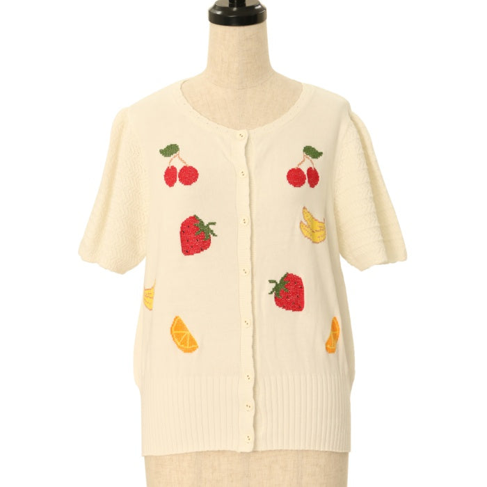 USED】FRUITS POP puff cardigan | Katie Wunderwelt Online Shop