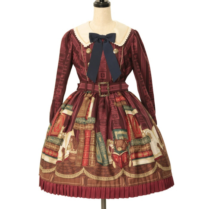 USED】Memorial Libraryワンピース | Angelic Pretty | ロリータ ...