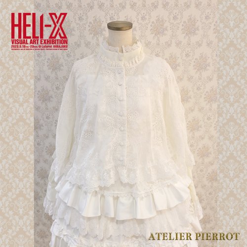 HELI-X × ATELIER PIERROT】 Angel Blessing 天使の祝福 白ブラウス ...