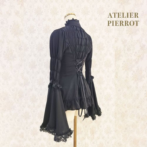 Stand Collar Princess Sleeve Blouse | ATELIER-PIERROT | ロリータ ゴスロリ  ゴシックファッション通販はワンダーウェルト フルール