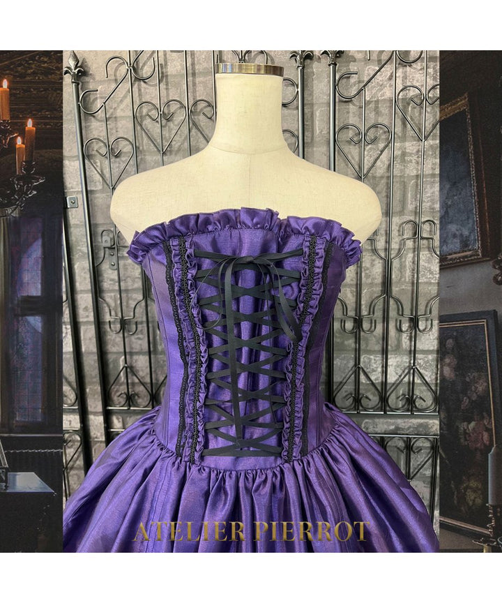 Bustle Corset Dress | ATELIER-PIERROT | Wunderwelt Fleur - Online Boutique  for Gothic & Lolita Fashion