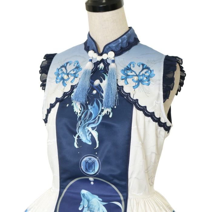 USED】【Sサイズ】「玄武」チャイナ風ワンピース | R-SERIES Wunderwelt Online Shop - Gothic &  Lolita Second-hand Clothing