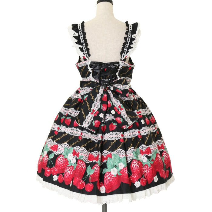 USED】Dessert Berryジャンパースカート | Angelic Pretty Wunderwelt ...