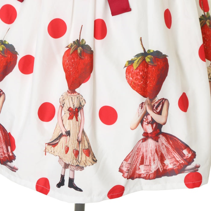 USED】【Dark star island/Sサイズ】strawberry killer ジャンパースカート | その他ブランド  Wunderwelt Online Shop - Gothic & Lolita Second-hand Clothing