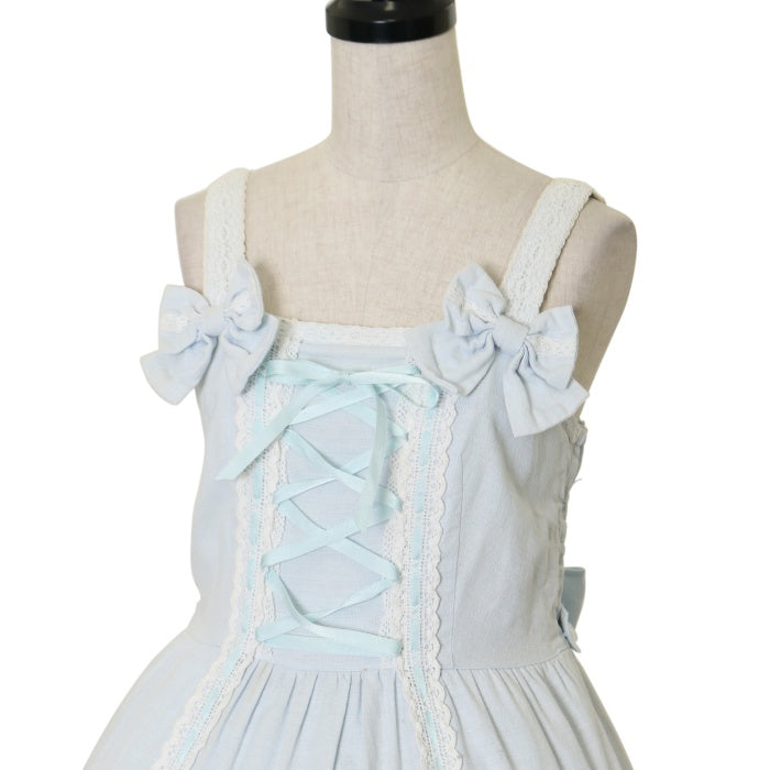 USED】肩リボンジャンパースカート | Angelic Pretty Wunderwelt Online Shop - Gothic &  Lolita Second-hand Clothing