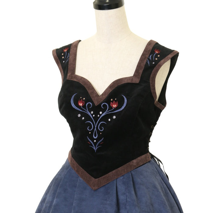 USED】【Disney/サイズ2】スノーマウンテン ジャンパードレス(Frozen Anna ver.) | Secret Honey  Wunderwelt Online Shop - Gothic & Lolita Second-hand Clothing