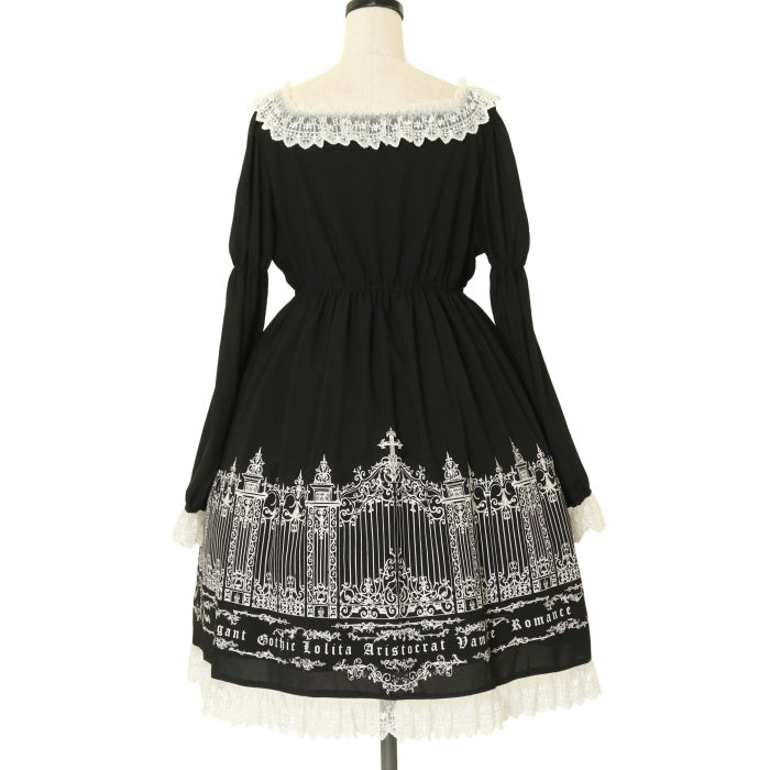 USED】アイアンゲートワンピース（黒×白レース×白） | Moi-même-Moitié Wunderwelt Online Shop -  Gothic & Lolita Second-hand Clothing