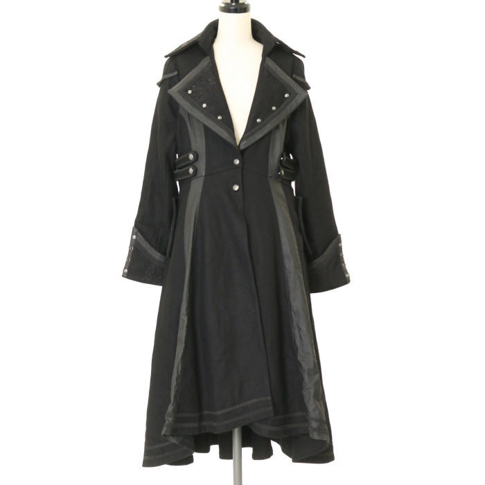USED】Rozen Kavalier 薔薇刺繍ロングコート | Ozz On Wunderwelt Online Shop - Gothic u0026  Lolita Second-hand Clothing