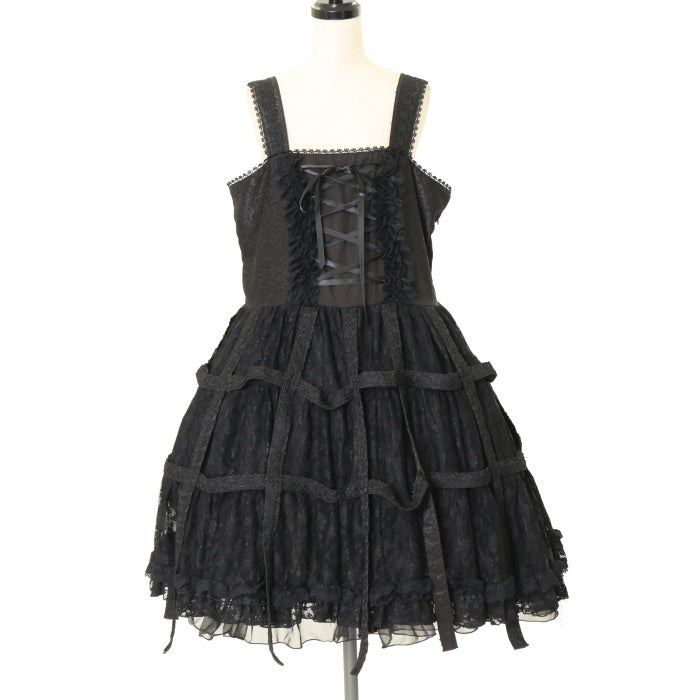 USED】FRILL Rose Bird Cage Dress | h.NAOTO | ロリータ ゴスロリブランド服・古着の通販はワンダーウェルト