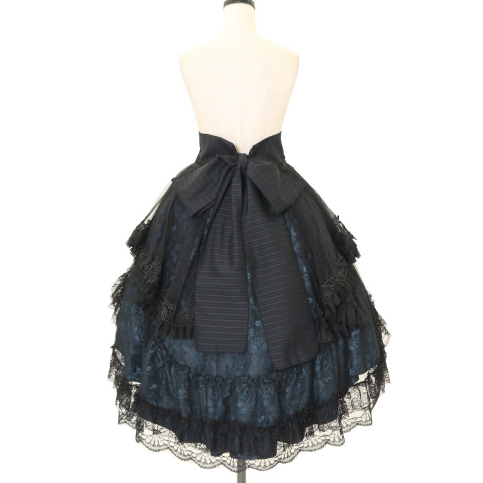 USED】【MRCorset】エプロン付フィッシュテールスカート| MAJOH Wunderwelt - Gothic & Lolita中古洋装网上商城