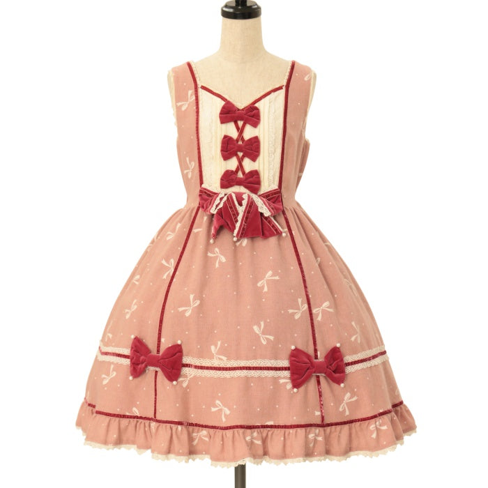 USED】リボンシュガージャンパースカート | Angelic Pretty | ロリータ ...