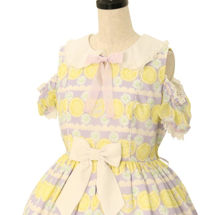 USED】Lemonade Floatワンピース | Angelic Pretty | ロリータ ゴスロリブランド服・古着の通販はワンダーウェルト