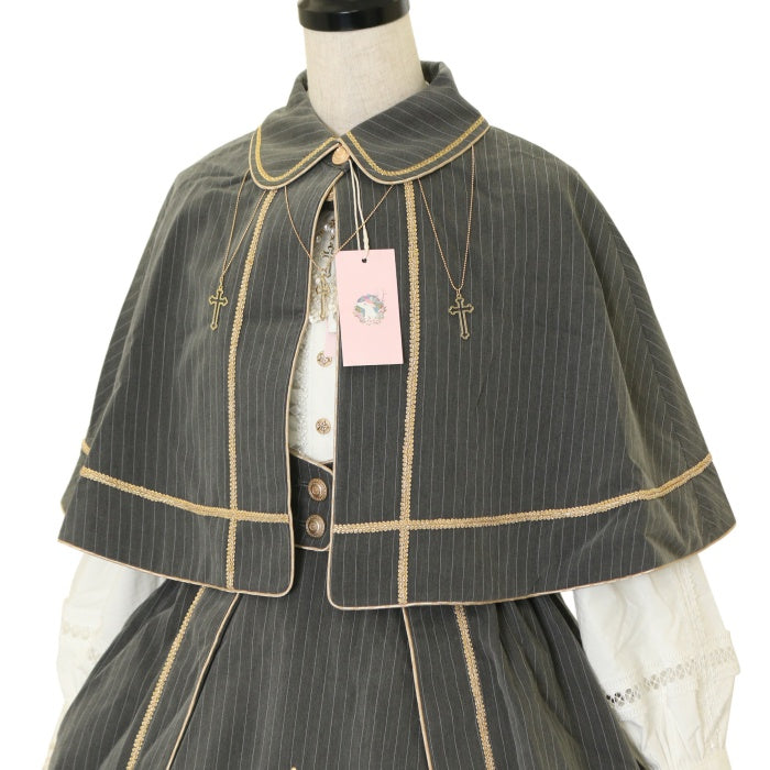 USED】【SIKA Lolita/Sサイズ】Royal Crossケープ付きワンピース+ベレー帽セット | その他ブランド Wunderwelt  Online Shop - Gothic & Lolita Second-hand Clothing