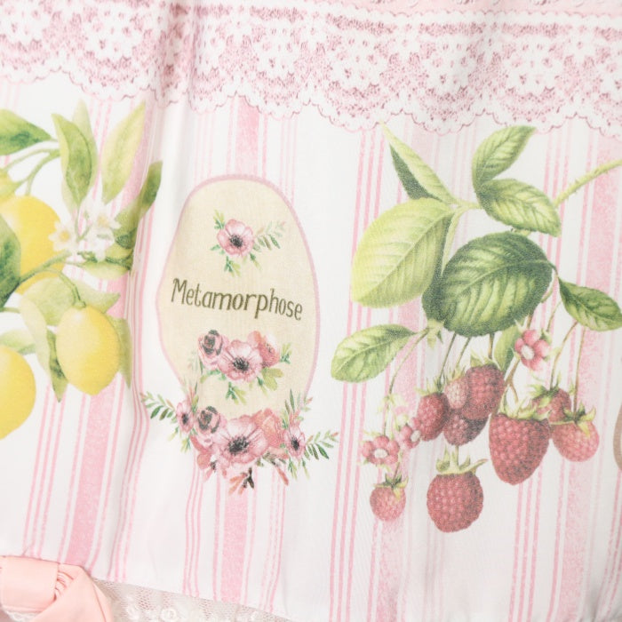 USED】vintage fruit バッスルジャンパースカート | metamorphose