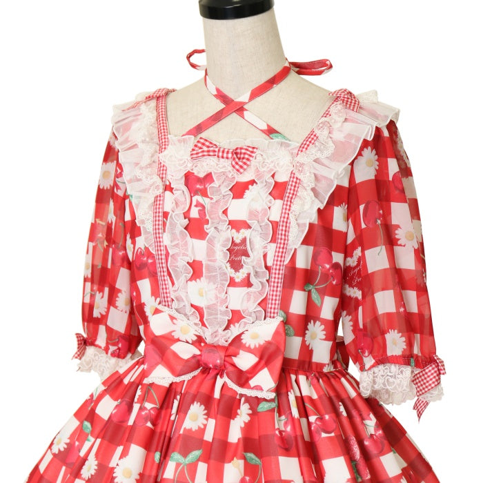 USED】チェリーマルグリットワンピース | Angelic Pretty Wunderwelt Online Shop - Gothic &  Lolita Second-hand Clothing