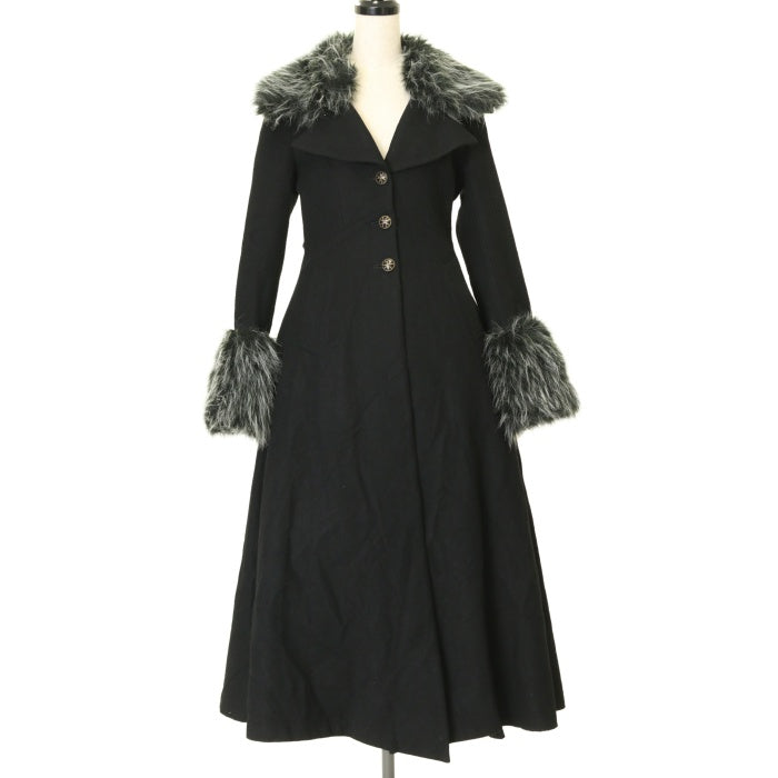 USED】ファー襟ロングコート | ATELIER BOZ Wunderwelt Online Shop - Gothic u0026 Lolita  Second-hand Clothing