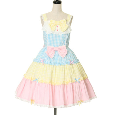 USED】Lovelyオーガンジージャンパースカート | Angelic Pretty