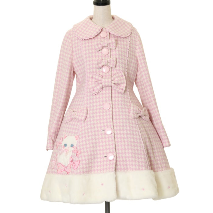 USED】バニラちゃんコート(千鳥) | Angelic Pretty | ロリータ ゴスロリブランド服・古着の通販はワンダーウェルト